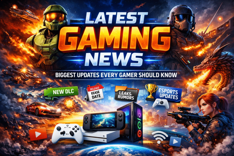 Latest Gaming News: Biggest Updates Every Gamer Should Know