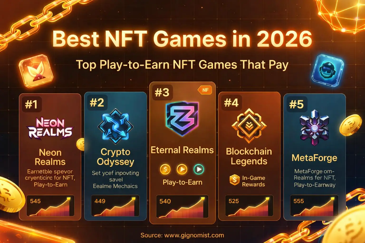 Top NFT Games in 2026: Ranked by Gameplay + Earnings