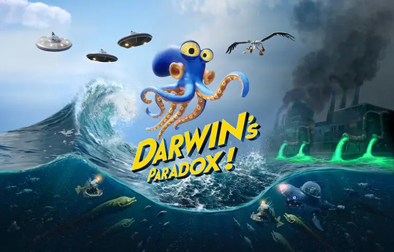 Darwin’s Paradox Review: A Clever Puzzle Platformer That Blends Charm, Stealth, and Cinematic Storytelling