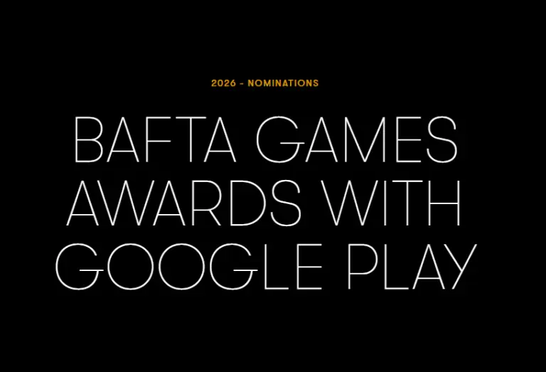 BAFTA Partners With Google Play for 2026 Games Awards