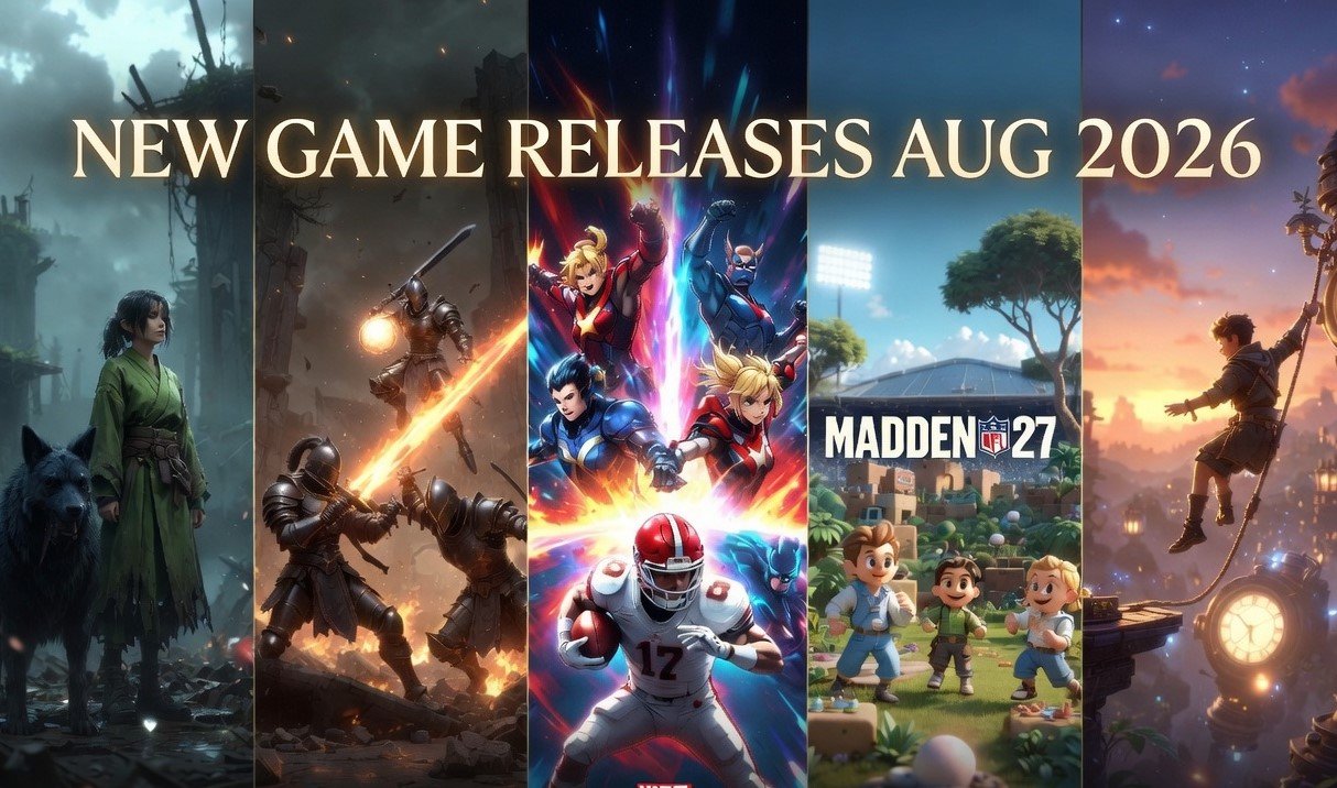 August 2026 Game Releases, Every Major Release to Watch